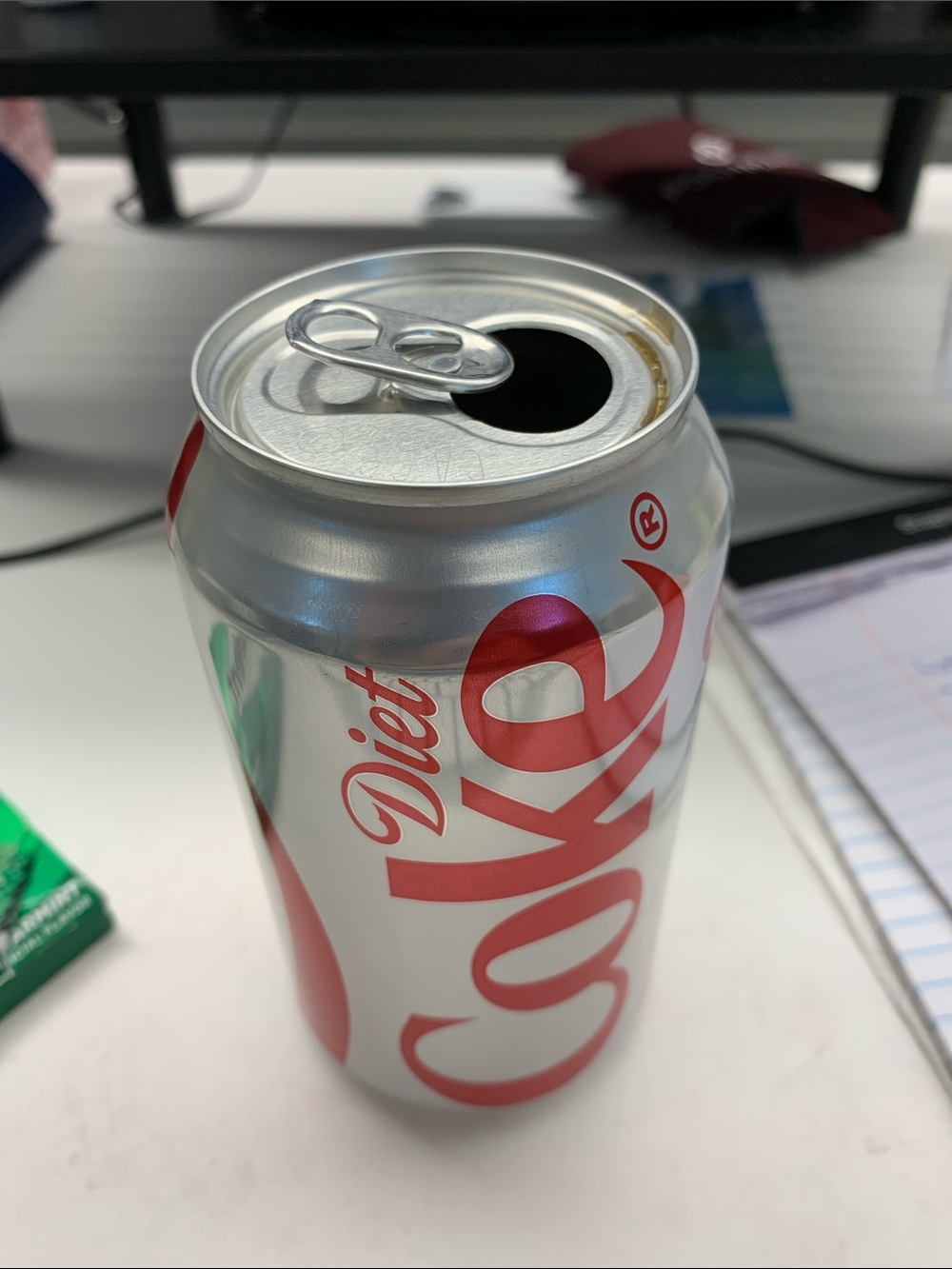 Coca Cola Diet Can in Silver and Red